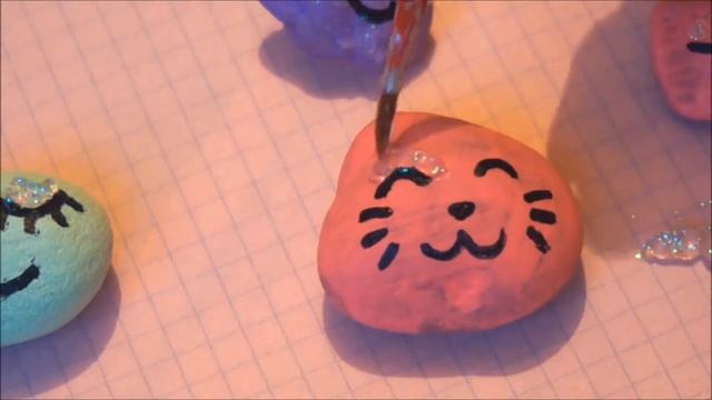 ?урок рисования/РОСПИСЬ КАМНЕЙ-игрушки из природных материалов для детей смотреть онлайн