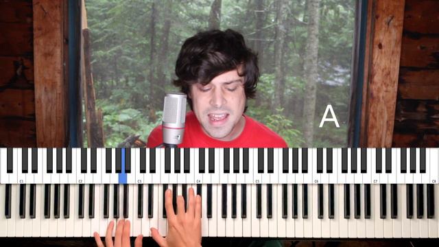 How to play “1950” by King Princess [Piano Tutorial/Chords for Singing] смотреть онлайн