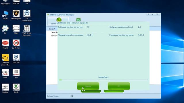 How to upgrade your VNCI 6154A Software- EOBDTool.co.uk смотреть онлайн