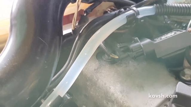 Простой способ проверить завоздушивается ли дизель, Ford Transit Connect I 1.8D смотреть онлайн