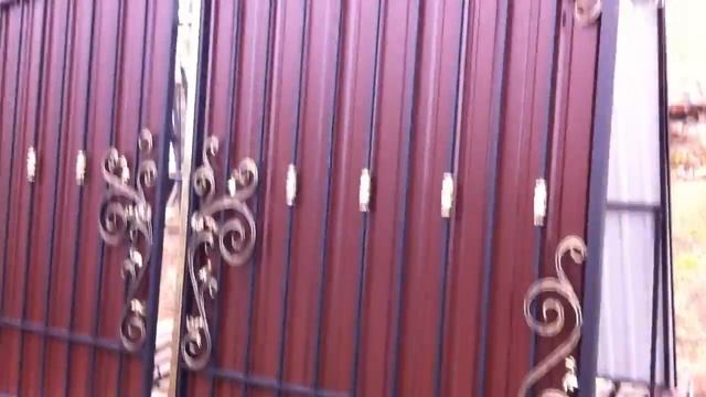 Ковторг - Ворота и калитка Арт.42С черный - шоколад смотреть онлайн