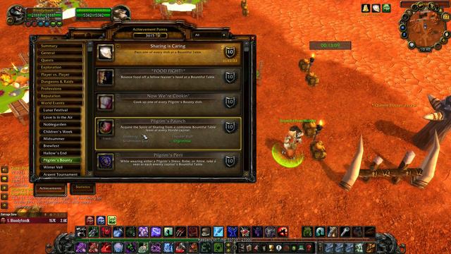 Pilgrim's Paunch Horde--Pilgrim's Bounty--WotLK Classic смотреть онлайн