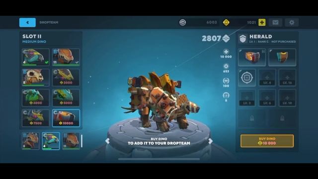DINO SQUAD GAME — TOP 5 ARMOR - RANKED! смотреть онлайн