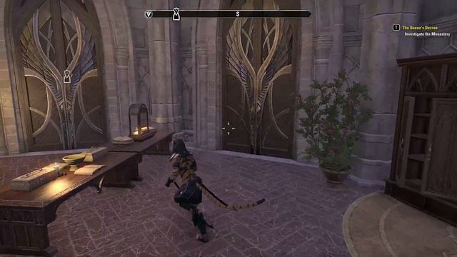 ESO Summerset - The Queen's Decree pt1 - Khajiit Nightblade - Gameplay 42 смотреть онлайн