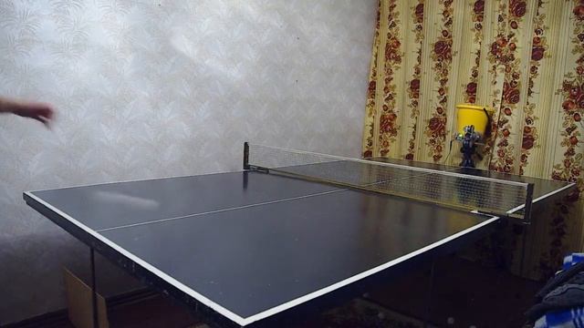Робот пушка для настольного тенниса СТРВ-2 смотреть онлайн