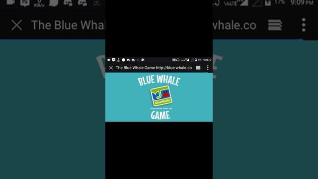 BLUE WHALE GAME LINK смотреть онлайн