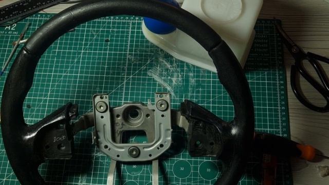 Полная перятяжка руля KIA RIO 3 после обмотки леской смотреть онлайн