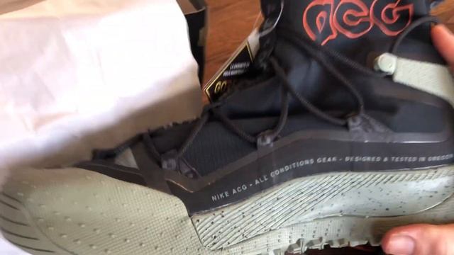 Nike ACG Terra Antarktik GORE-TEX Juniper Fog unboxing deadstock смотреть онлайн