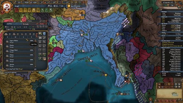 Europa Universalis 4 - Dharma: Bengal #5 смотреть онлайн