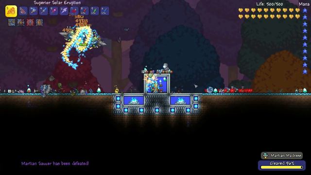 Terraria 1.3 AFK Martian Madness Farm (1.3 new bosses event) смотреть онлайн