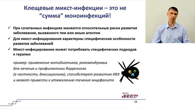 Цикл вебинаров: диагностика инфекций, передаваемых клещами смотреть онлайн