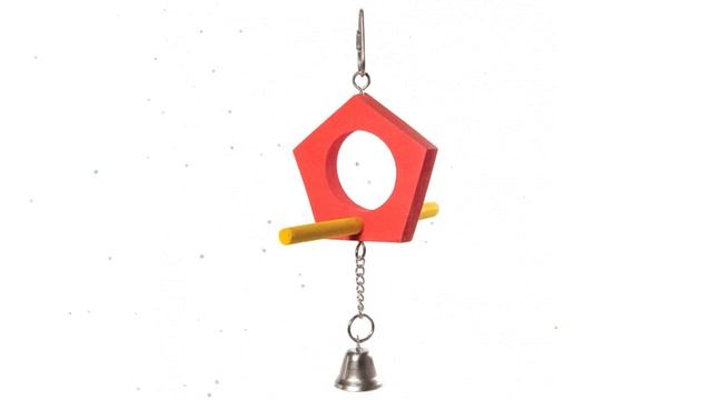 Игрушка для птиц Качели-домик, 175/205*125мм (Triol) обзор 52171028 бренд Triol производитель смотреть онлайн
