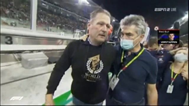 Jos Verstappen react at Verstappen title Abu Dhabi GP 2021 смотреть онлайн
