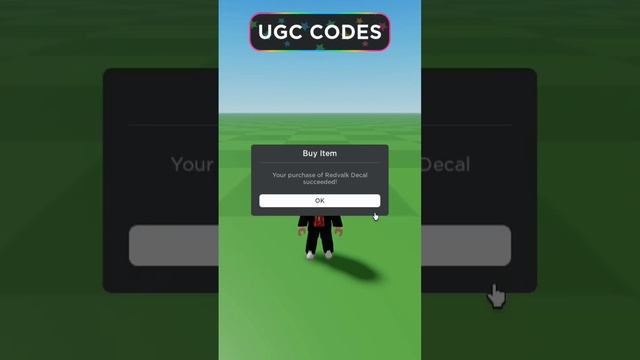 Item UGC FREE Redvalk Decal! is Catalog Avatar Creator in #Roblox #UGC #short. смотреть онлайн