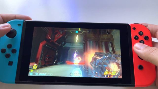 Doom Eternal - The Ancient Gods Expansion Pass DLC (p2) | Nintendo Switch V2 handheld gameplay смотреть онлайн