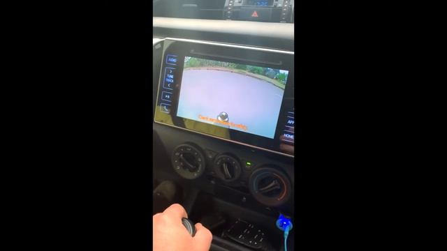toyota hilux reversing camera integration to factory screen by - ppa car audio -aftermarket смотреть онлайн
