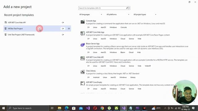 WebAPI UnitTesting with MSUnitTest Project With Dot Net 7 смотреть онлайн