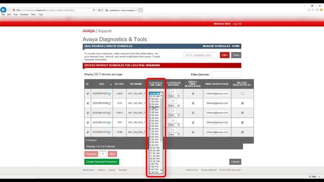 How to Manage Test Schedules with Avaya Healthcheck Tool смотреть онлайн