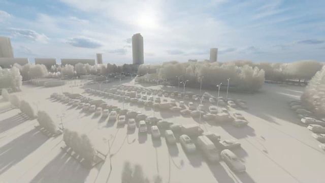 3D моделирование и 3D визуализация площади в Краснодаре смотреть онлайн