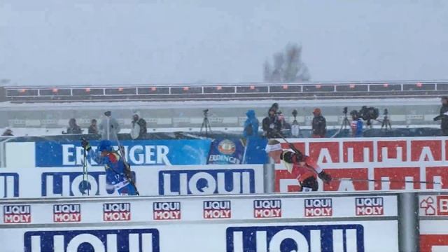 Биатлон Эстерсунд Швеция чемпионат мира Йоханнес Бё смотреть онлайн