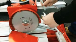 Установка системы подачи воды на #плиткорез #FORTEZZO DTS250-1200