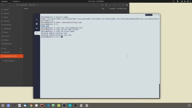 Setup your Raspberry Pi 4 to share files by using samba смотреть онлайн