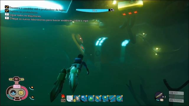 GROUNDED - Lago KOI, Baú SECRETO, Quest Completa do Laboratório Aquático e Mais! смотреть онлайн