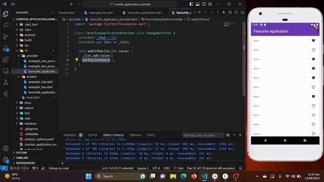 Part 3 | Building a Favorite App with setState vs. Provider | Provider State management Course смотреть онлайн