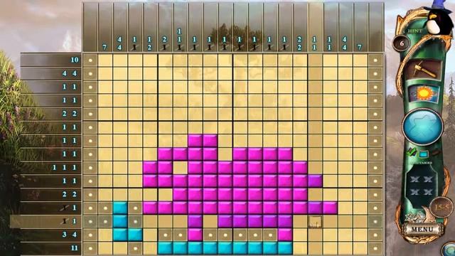 Fantasy Mosaics 10: Time Travel - 15-5 - Hamster (Walkthrough) смотреть онлайн
