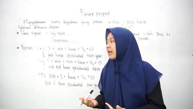 FUTURE PERFECT #TENSES | English Learning Video with Ms. Kharisma | Kampung Inggris Genta смотреть онлайн