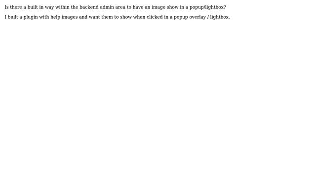 Wordpress: Image popup in a lightbox / overlay from the backend 3.5 admin area (plugin) смотреть онлайн