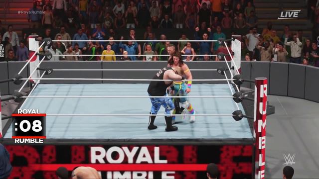 WWE 2K19 - 30 MAN ROYAL RUMBLE MATCH!! (FORMER WWE STARS!) смотреть онлайн
