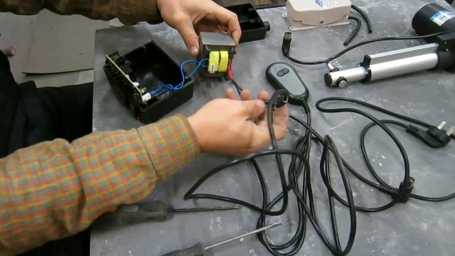 Линейный привод -(actuator) и его схема подключения