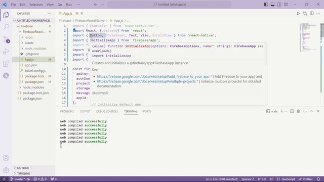 Sử dụng Firebase với React Native Expo смотреть онлайн