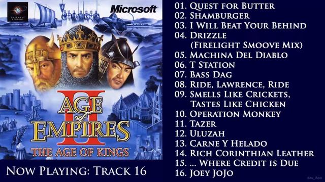 Age of Empires 2: Age of Kings Soundtrack - 16 - Joey JoJo смотреть онлайн