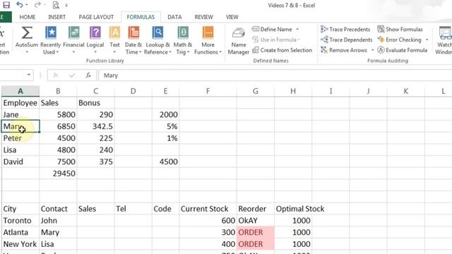 Microsoft Excel 2013/2016 pt 7 (IF, SumIF, SumIFS, COUNTIF, AVERAGEIF, VLOOKUP) смотреть онлайн