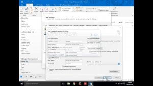 How to change your password in Outlook 2016 for Windows