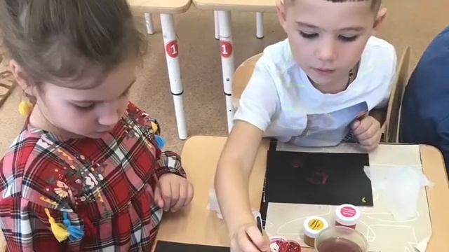 Хохломская роспись в старшей группе смотреть онлайн