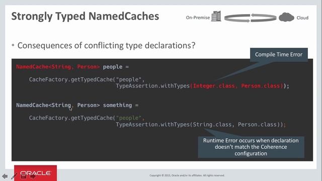 Coherence 12.2.1 - Generics смотреть онлайн