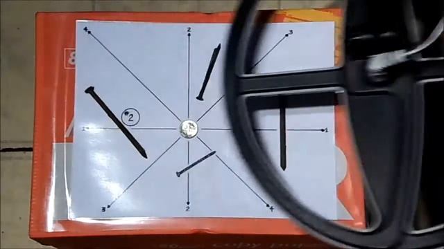 Tesoro Vaquero Nail Board Test - Just A Real Quick Test