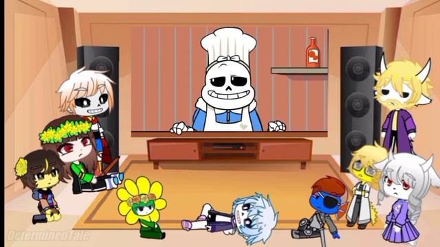 Undertale react to UNDERTALE Animated Short | Funny Bones ! |Credit in Description смотреть онлайн