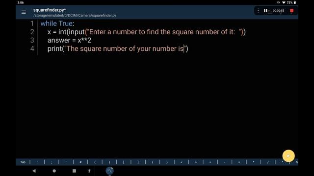 python project - 8 square finder made using pydroid 3 смотреть онлайн