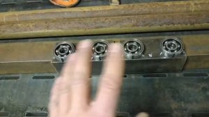 Вальцовочный станок (вальцы) из того что есть в мастерской.