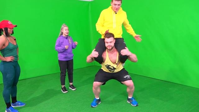 Самая Сильная Женщина В Мире VS Самый Сильный Человек В Мире - Челлендж ! смотреть онлайн