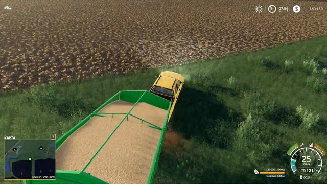 ЗАРАБОТАЛ 100.000$! ПРОХОЖДЕНИЕ КАРТЫ "СОВХОЗ РАССВЕТ" - Farming Simulator 19 смотреть онлайн