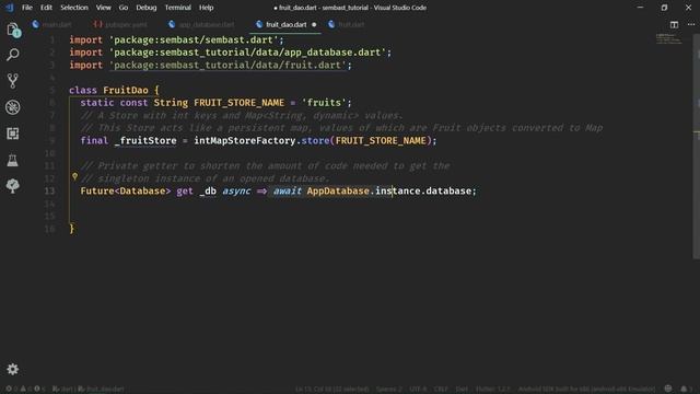 Flutter NoSQL Database – SEMBAST Tutorial (w/ BLoC) смотреть онлайн