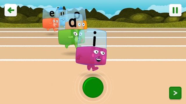 Alphablocks Fun Run - Learn About Phonics and Letter Sounds | CBeebies Go Explore Game смотреть онлайн