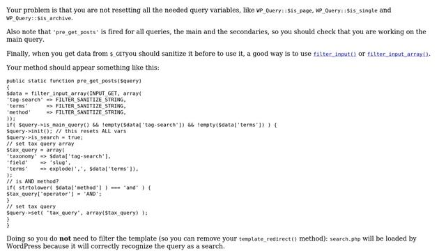 Wordpress: template_include for search.php makes Wordpress think its on the home page смотреть онлайн