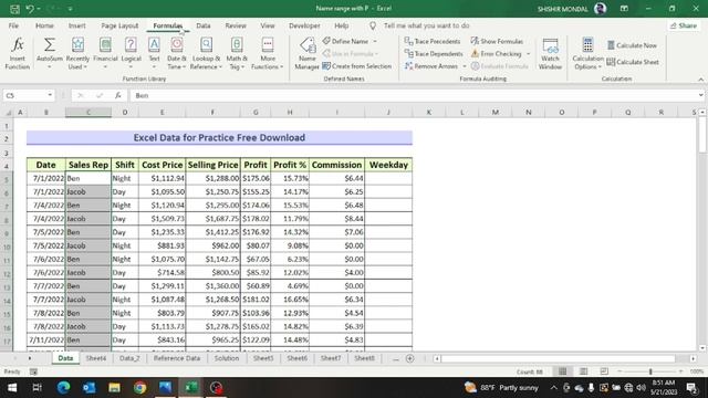 Range Select করা ভুলে যান, Use Name Range | Advance Excel Function | Microsoft Excel | Mr. Mondal смотреть онлайн