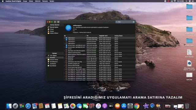Mac Os kayıtlı şifreleri öğrenme şifre bulma смотреть онлайн